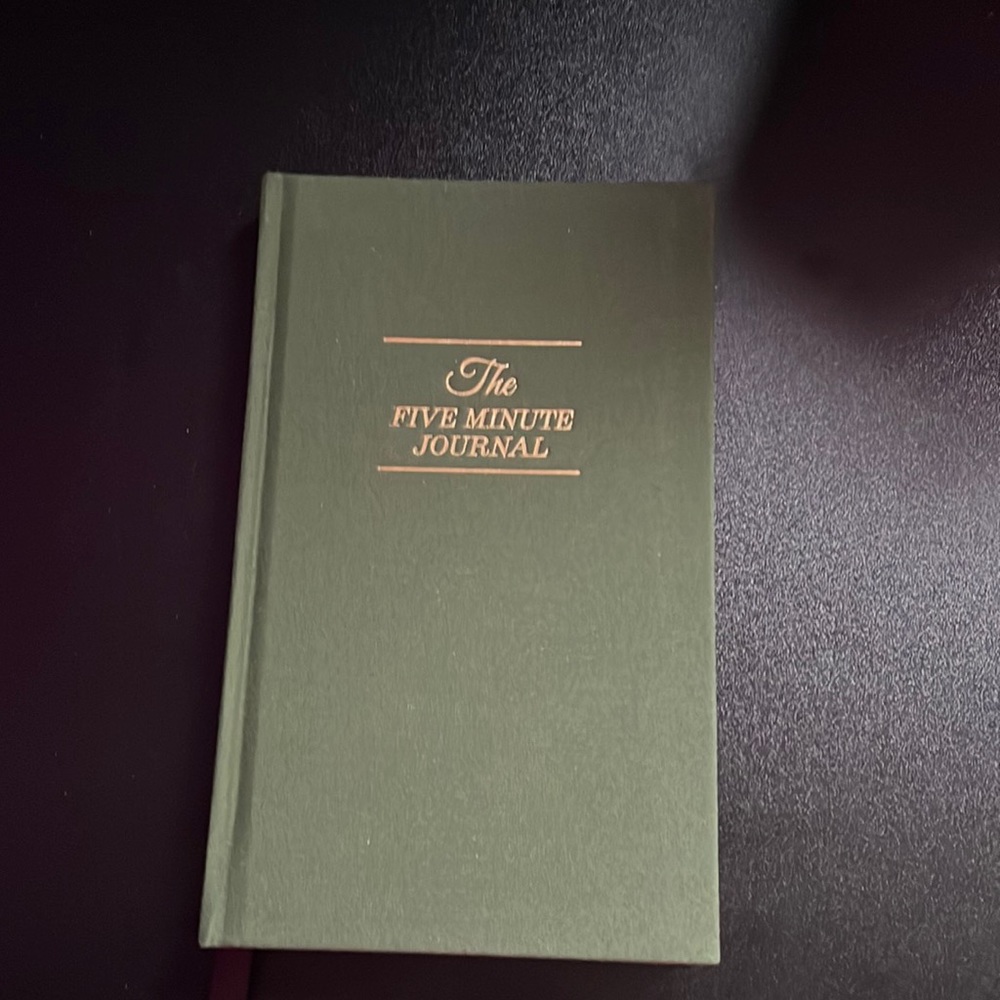 Five Minute Journal.